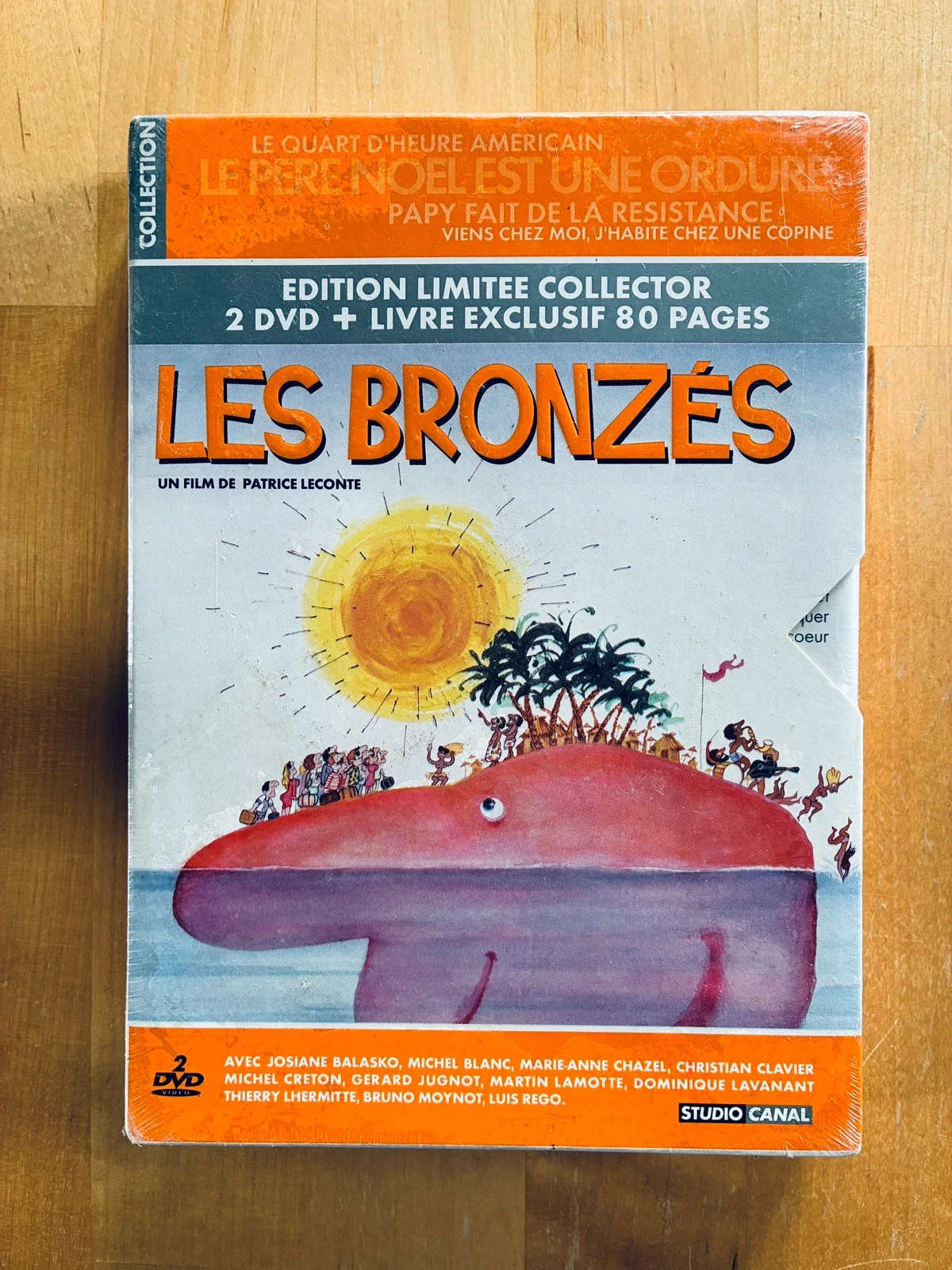 Coffret 2 DVD Les Bronzés édition collector.